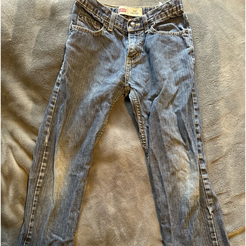 Levi 514 straight boys size 10